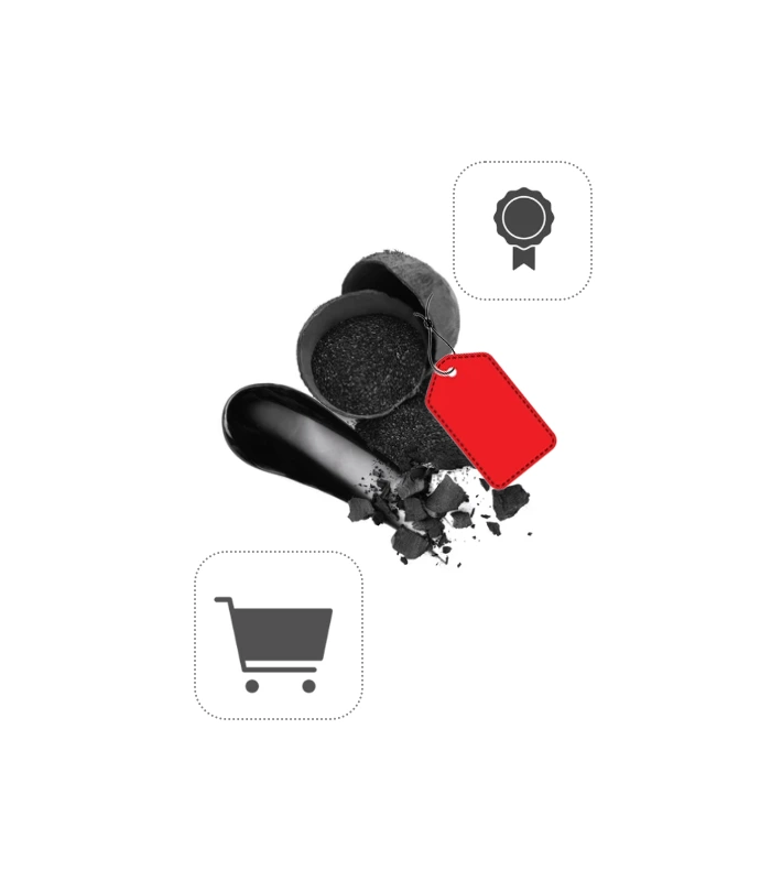 تصویر گرافیکی قیمت کربن اکتیو